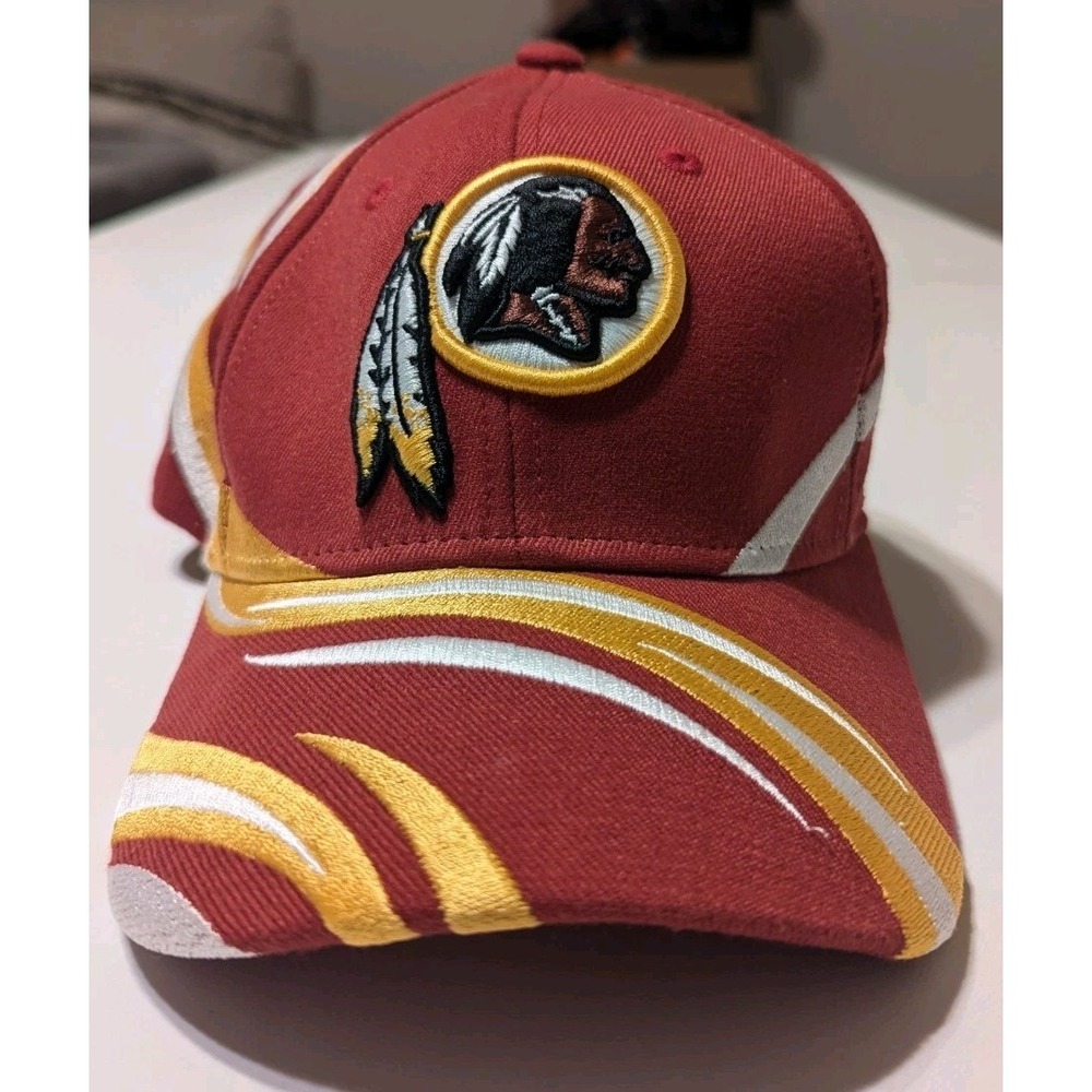 Y2K VTG Washington Redskins NFL On Field Equipment Hat Sz L Big Logo Commanders